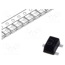 10 pcs x ROHM SEMICONDUCTOR - RU1J002YNTCL - Transistor: N-MOSFET, unipolar, 50V, 200mA, Idm: 0.8A, 150mW
