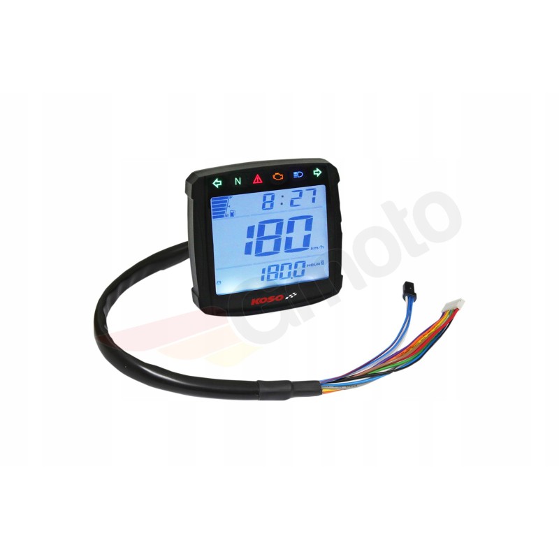 Koso XR 01S counter, electronic, backlit, height