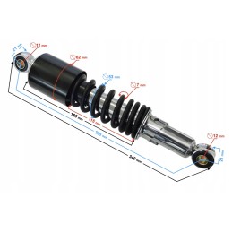 Volcano 50 rear shock absorber