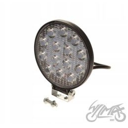 LED additional lamp 42w, round ATV searchlight