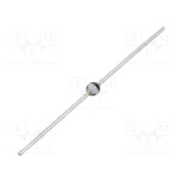 1 pcs x VISHAY - BYV28-600-TAP - Diode: rectifying, THT, 600V, 3.5A, , Ifsm: 90A, SOD64