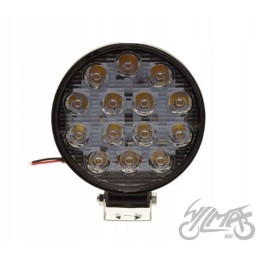 LED additional lamp 42w, round ATV searchlight