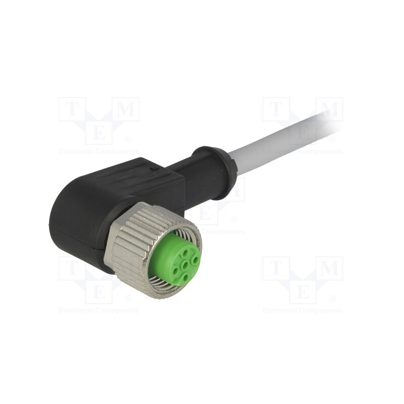 1 pcs x MURR ELEKTRONIK - 7000-12341-2140150 - Connection lead, M12, PIN: 4, angled, 1.5m, plug, 30VAC, 4A, -25÷85°C