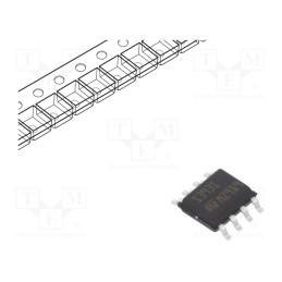 3 pcs x STMicroelectronics - TS393IDT - IC: comparator, low-power, Cmp: 2, 2.7÷16V, SMT, SO8,