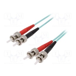 1 pcs x LAPP - 29022302 - Fiber patch cord, OM3, ST/UPC,both sides, 2m, LSZH, blue