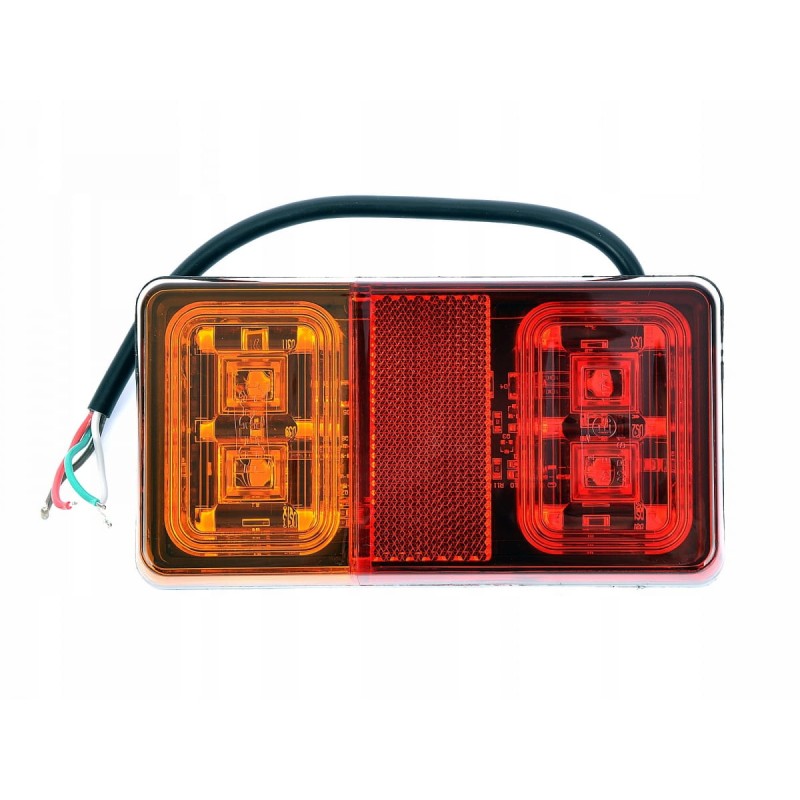 Trailer rear lamp 16 LED, 12 24v