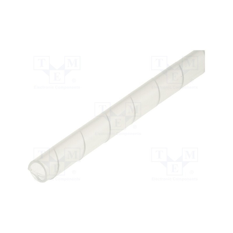 1 pcg x KSS WIRING - KS-6.5 - Spiral wrapping, ØBundle : 5÷25mm, polyetylene, natural, L: 10m
