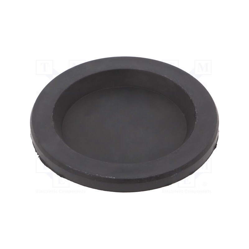 1 pcs x TRELLEBORG - MBB0653B11 - Grommet, with bulkhead, Ømount.hole: 70.2mm, Øhole: 53mm, black