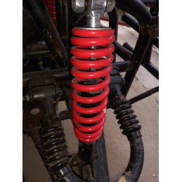Rear shock absorber for quad atv 110cc, red