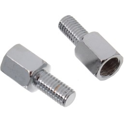 Mirror thread reduction screw, right M8, left M8