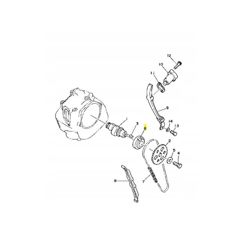 Timing bush 90389 25800 yamaha