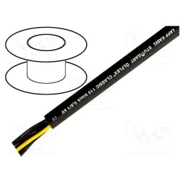 1 m x LAPP - 1120339 - Wire, ÖLFLEX® CLASSIC 110 BK, 2x2.5mm2, unshielded, 600V,1kV, Cu