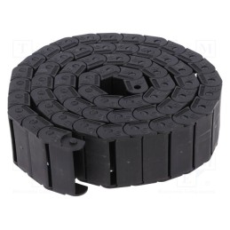 1 pcs x BREVETTI - SR20035018 - Cable chain, LIGHT, Bend.rad: 18mm, L: 1003mm, non-openable frames