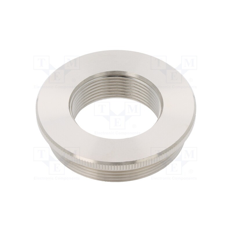 1 pcs x HUMMEL - 1.076.5032.50 - Reduction of threads for glands, Int.thread: M32, brass, nickel