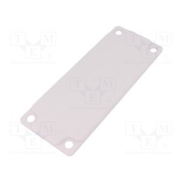 1 pcs x HT HI TECH POLYMERS - HTC-0-TPE - Stopper, elastomer thermoplastic TPE, light grey, -40÷130°C, HTC