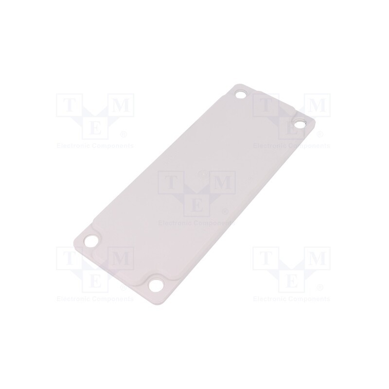 1 pcs x HT HI TECH POLYMERS - HTC-0-TPE - Stopper, elastomer thermoplastic TPE, light grey, -40÷130°C, HTC