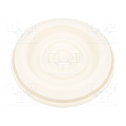 1 pcs x HT HI TECH POLYMERS - HSS-M80-TPE-V0 - Grommet, Ømount.hole: 80mm, elastomer thermoplastic TPE, grey