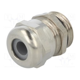 1 pcs x HUMMEL - 1.609.1100.15 - Cable gland, PG11, IP68, brass, Body plating: nickel