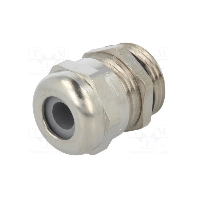 1 pcs x HUMMEL - 1.609.1100.15 - Cable gland, PG11, IP68, brass, Body plating: nickel