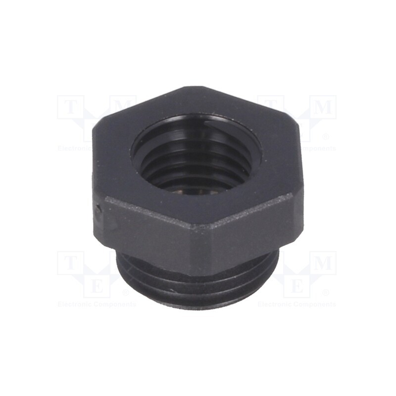 1 pcs x HUMMEL - 1.273.1612.50 - Reduction of threads for glands, Int.thread: M12, polyamide
