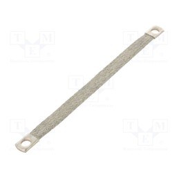1 pcs x HELUKABEL - 11008422 - Braids, tape, 10mm2, Ø1: 8.5mm, Ø2: 8.5mm, L: 0.2m, -20÷125°C