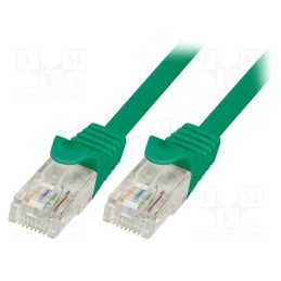 1 pcs x LOGILINK - CP2075U - Patch cord, U/UTP, 6, stranded, CCA, PVC, green, 5m, 24AWG