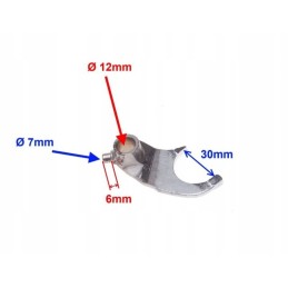 Gear shift lever 3 atv 250 st 9e jl
