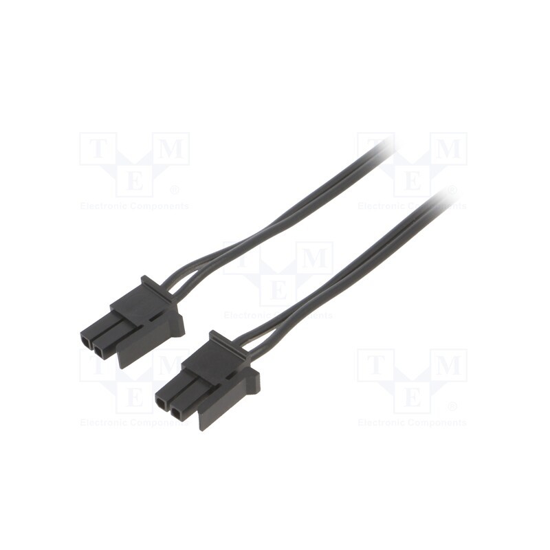 1 pcs x ESPE - KABX-2PFF-L800 - Cable, Micro-Fit 3.0, cables,female, PIN: 2, 0.8m, 4A, TLYp, 0.35mm2