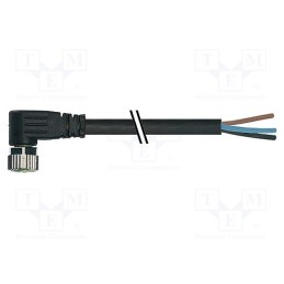 1 pcs x MURR ELEKTRONIK - 7000-08101-6110500 - Connection lead, M8, PIN: 4, angled, 5m, plug, 30VAC, 4A, -20÷85°C