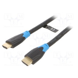 1 pcs x VENTION - AACBJ - Cable, HDMI 1.4, HDMI plug,both sides, PVC, 5m, black, 30AWG