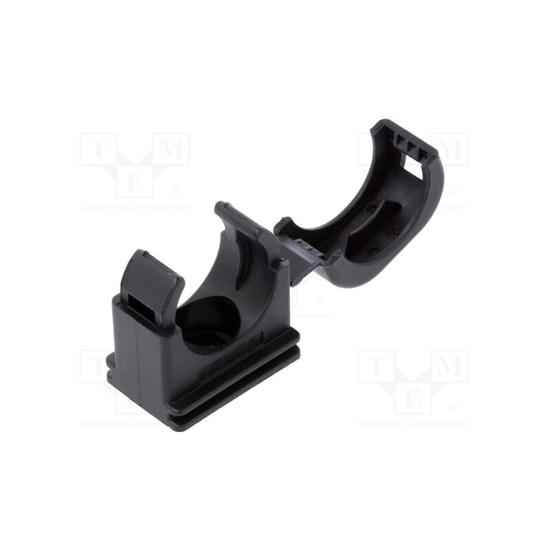 1 pcs x PMA - BFH-17-0 - Bracket, polyamide 6, BFH, -40÷105°C, black, Size: 17