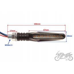 Rear turn signal ATV UTV sequential LEDs