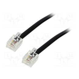 1 m x BQ CABLE - - - Wire, FLRY-B, 1x0.5mm2, stranded, Cu, PVC, yellow-black, 60V, 1.6mm