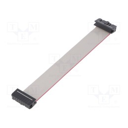 1 pcs x AMPHENOL - FC16300-0 - Ribbon cable with IDC connectors, Cable ph: 1.27mm, 0.3m