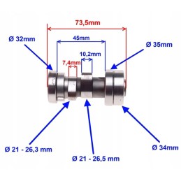 Kinroad atv 110 king long head camshaft