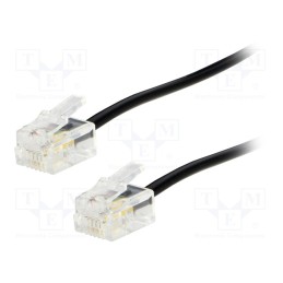 1 m x BQ CABLE - - - Wire, FLRY-B, 1x0.5mm2, stranded, Cu, PVC, yellow-black, 60V, 1.6mm