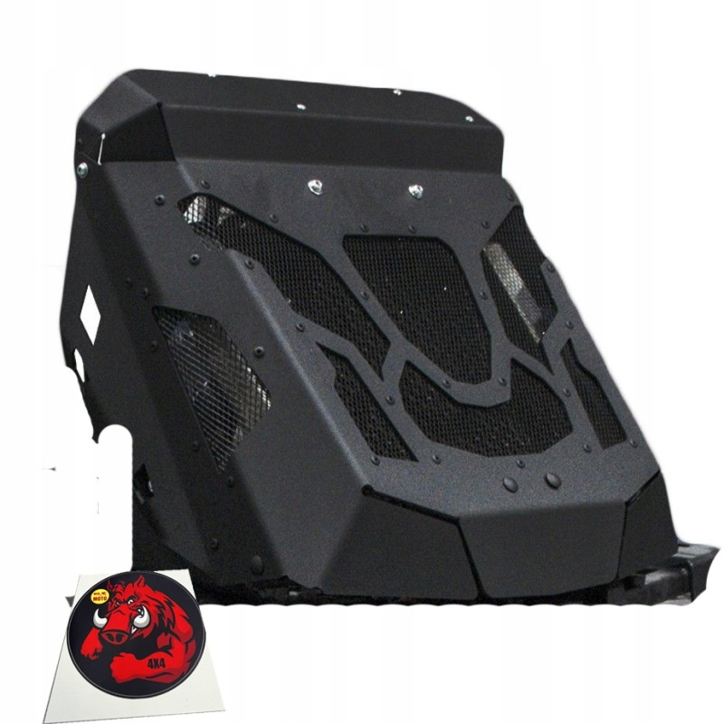 Raising the radiator relocator cfmoto cforce 625