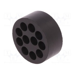 1 pcs x LAPP - 53350118 - Insert for gland, 8mm, M50, IP54, NBR rubber, Holes no: 11