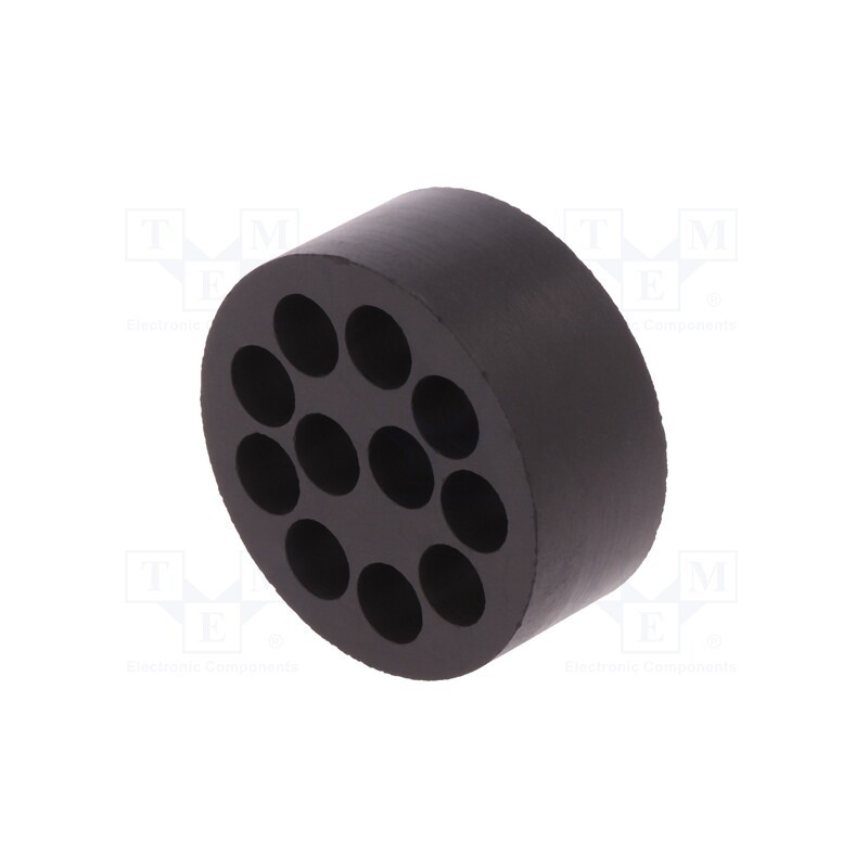 1 pcs x LAPP - 53350118 - Insert for gland, 8mm, M50, IP54, NBR rubber, Holes no: 11