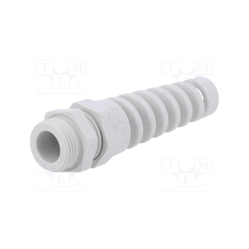 1 pcs x HUMMEL - 1.293.1100.15 - Cable gland, with strain relief, PG11, IP68, polyamide, grey