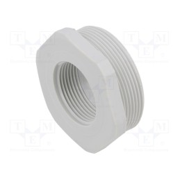 1 pcs x OBO BETTERMANN - 107 R PG36-21 PA - Reduction of threads for glands, Int.thread: PG21, polyamide
