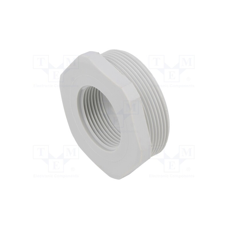 1 pcs x OBO BETTERMANN - 107 R PG36-21 PA - Reduction of threads for glands, Int.thread: PG21, polyamide