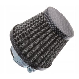 Carbon 28 conical air filter for quad atv scooter