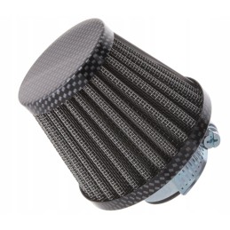 Carbon 28 conical air filter for quad atv scooter