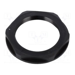 1 pcs x LAPP - 53019270 - Nut, PG36, polyamide, UL94V-2, 60mm, black, -20÷100°C, Thread: PG