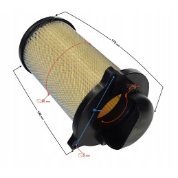 Air filter insert blade