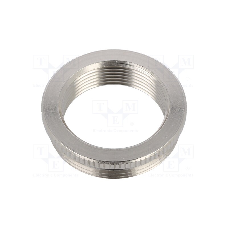 1 pcs x HUMMEL - 1.076.4032.50 - Reduction of threads for glands, Int.thread: M32, brass, nickel