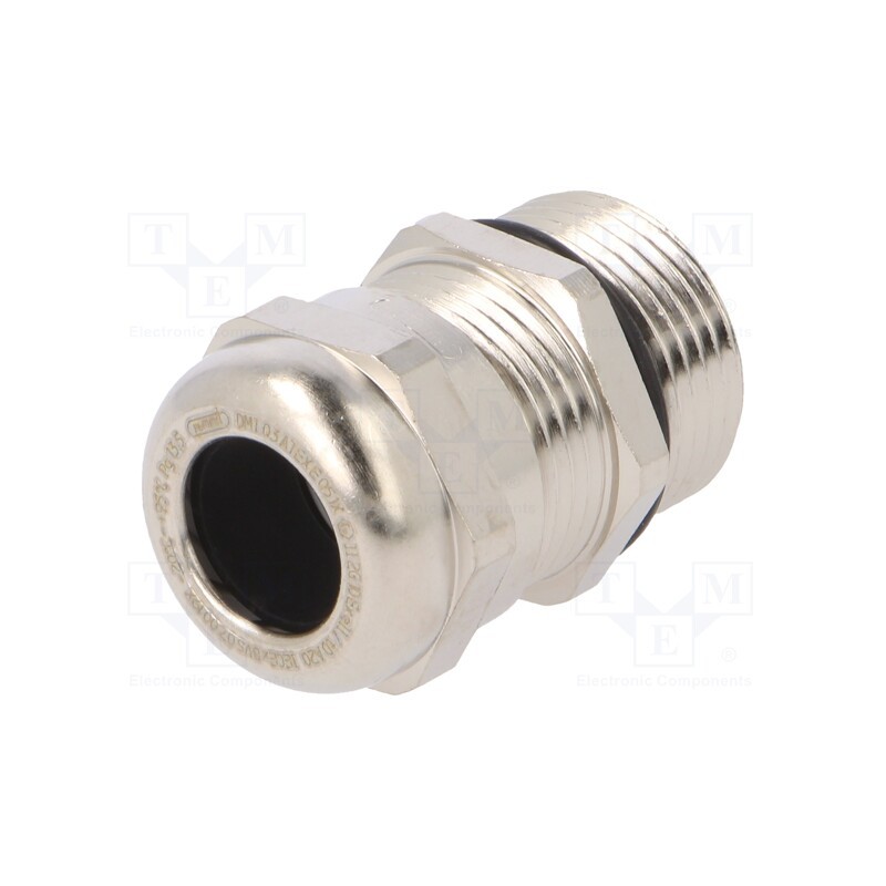 1 pcs x HUMMEL - 1.610.1300.60 - Cable gland, with long thread, PG13,5, IP68, brass, HSK-M-Ex