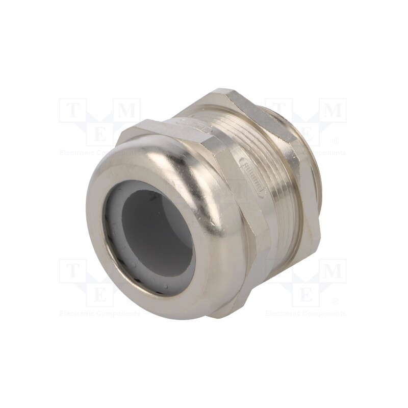 1 pcs x HUMMEL - 1.609.3200.51 - Cable gland, M32, 1.5, IP68, brass, Body plating: nickel
