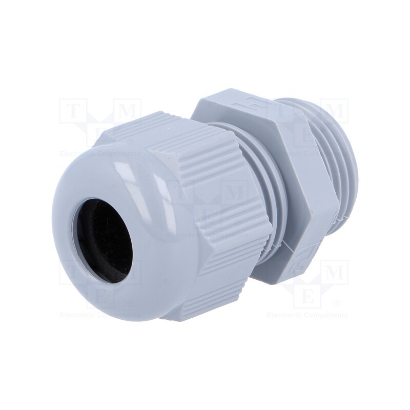 1 pcs x HELUKABEL - HT PG11 RAL7001 - Cable gland, PG11, IP68, polyamide, dark grey, HELUTOP HT-PG